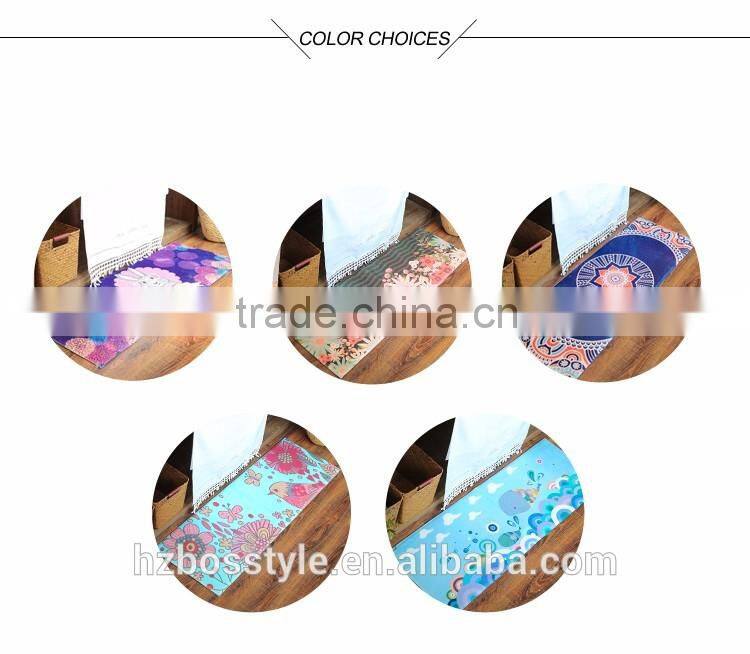 Printed kitchen mat anti-slip floor mats 2 set rugs running