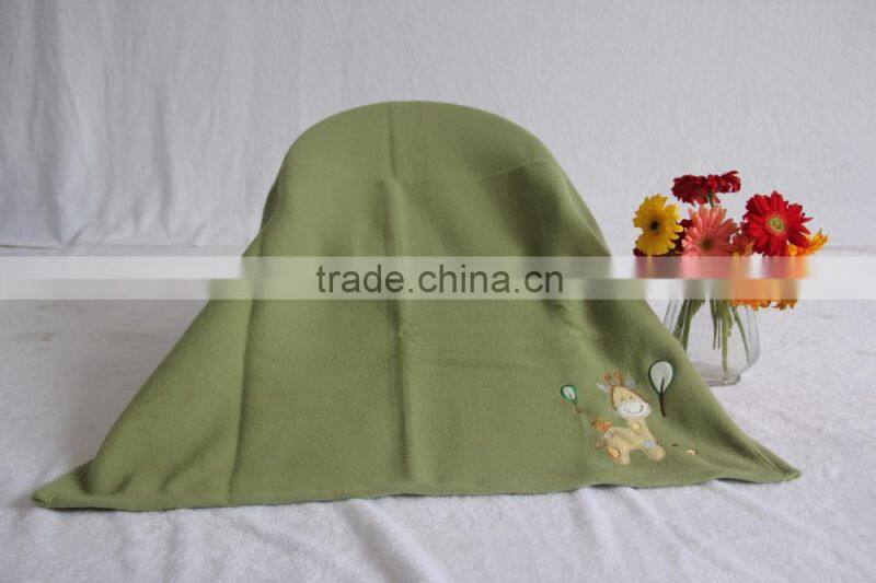 coral fleece blanket Throw green animal BLANKET Baby Blanket