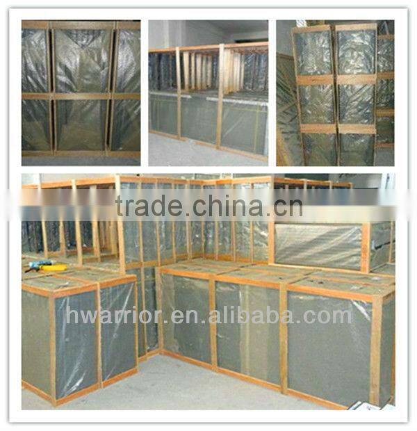 Glass balcony balustrade system for sightseeing