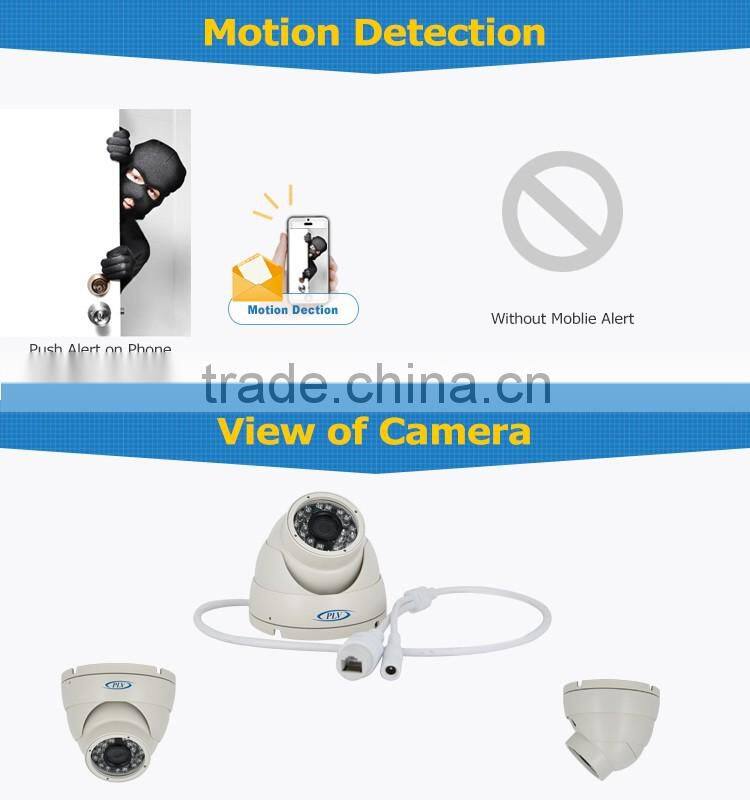 home security p2p cctv poe mini dome xmeye application 1080p ip camera