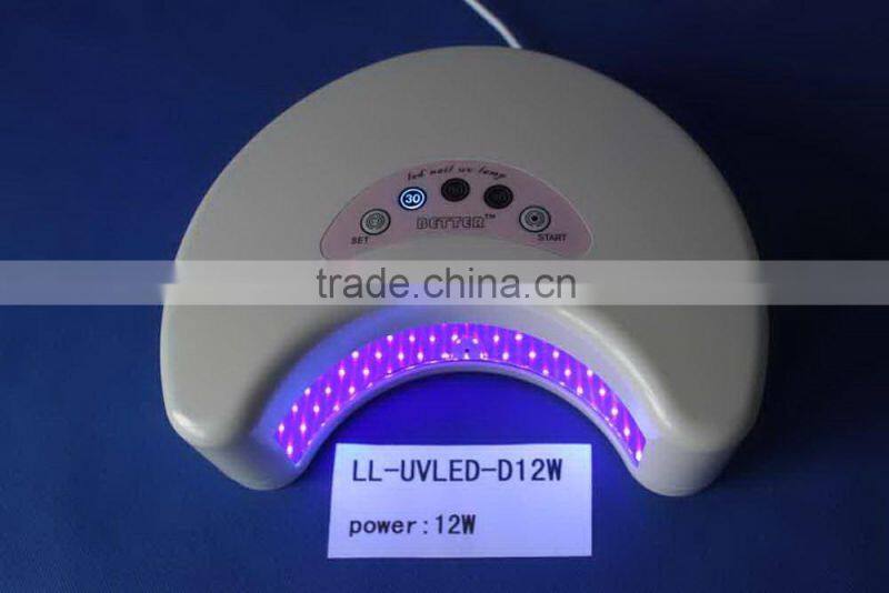 moon shape Gel Curing LK-D12W led Uv Lamp