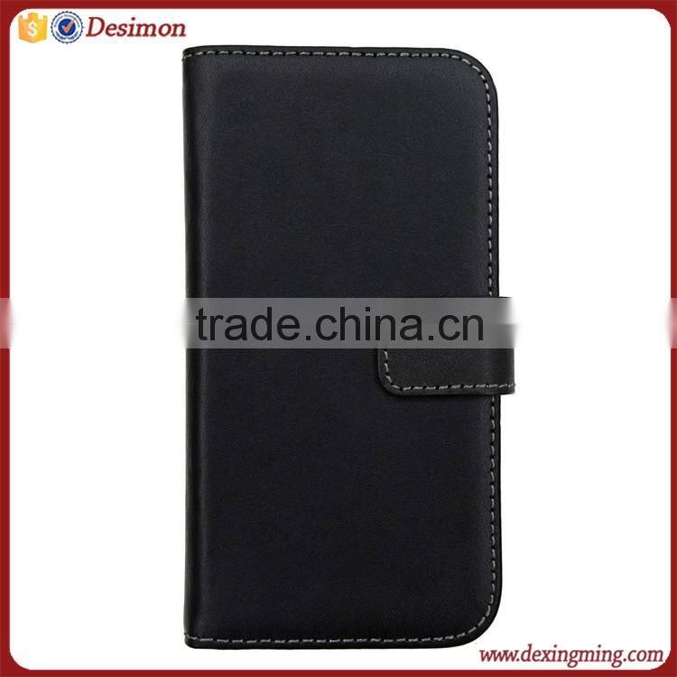 New back cover case for moto g2 , Leather wallet case for moto g2 flip cover