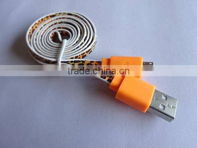 2015 Innovative Products New Style camouflage micro usb cable