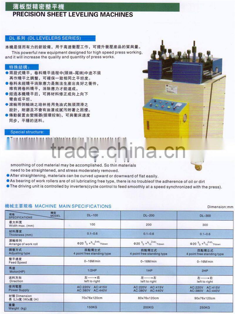 NC Straightening Roll Feeder hight quality products