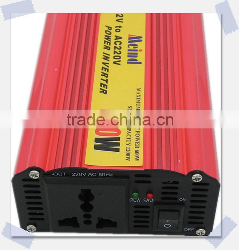 China supplier Full power hot sales 600w solar Inverter dc inverter 600w inverter Euro plug