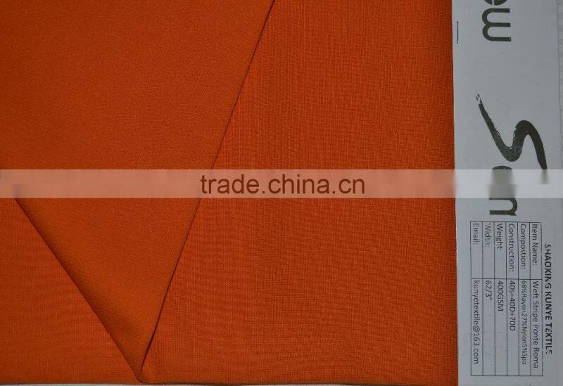 NR weft line roma knitting fabric