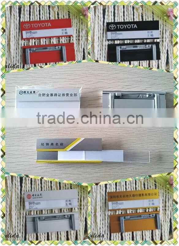 acrylic name holder for doors