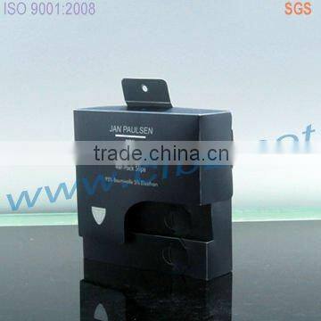 Square plastic flower packaging with printing