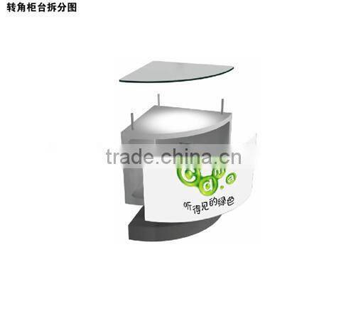 Fast delivery modern glass display cabinet for retail