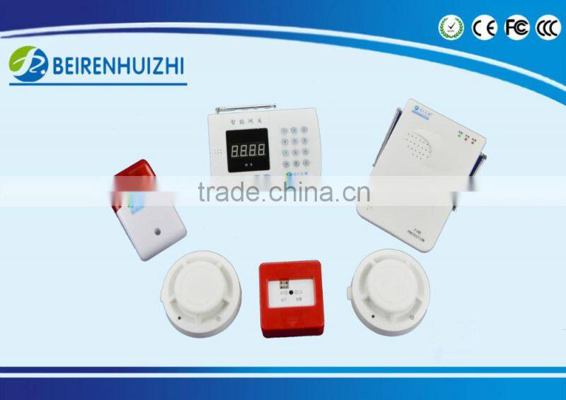 Qualitified auto dial industrial wireless gsm fire alarm systems with sms function