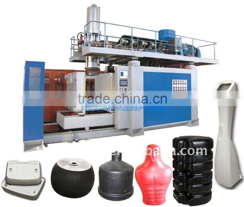PE extrusion blow molding machine