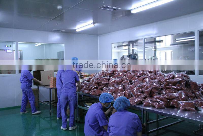 Low pesticide residue dried goji berries