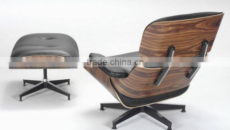 comfortable elegant design living room lounge chair with ottoman
