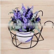 iron powder coating flower pot rack