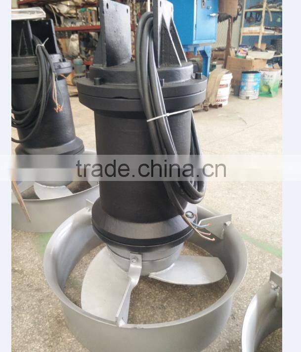 mixer for aquaculture sewage treatment Submersible mixer