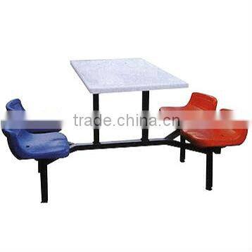 School canteen desk and chairs