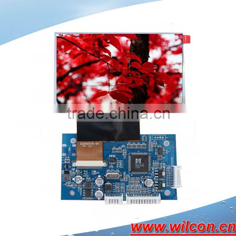 4.3inch tft lcd module driving board