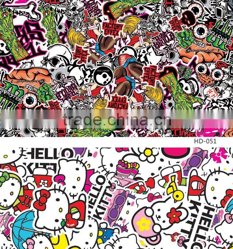 HD-049 Car Body Side Design Bomb Sticker Automobiles & Motorcycles