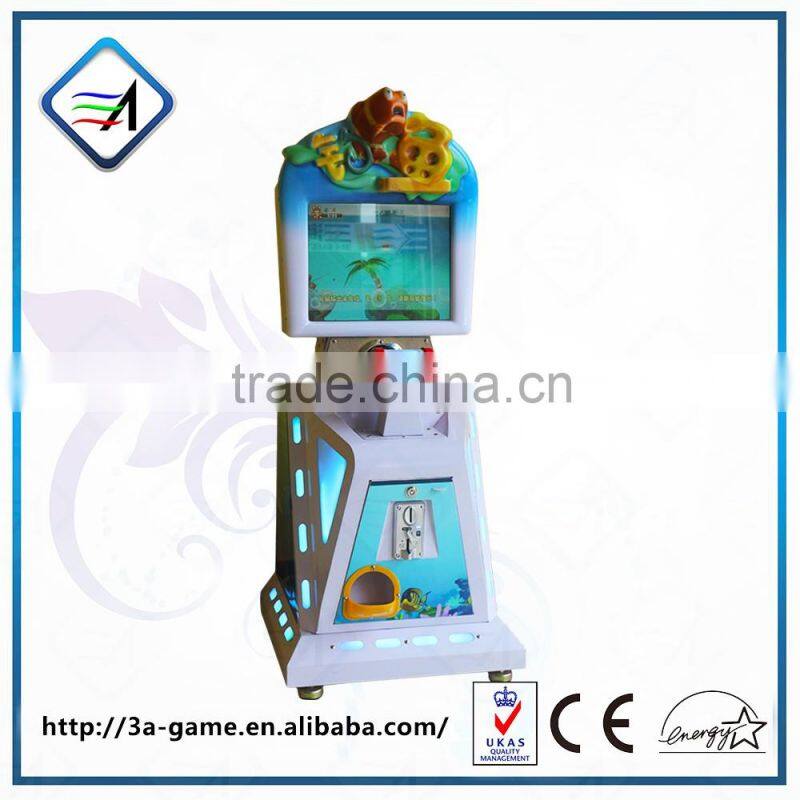 New kids Coin Operated Games simulation fishing game machine with vibration for sale