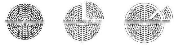 Heat Recovery Wheel, with 3A molecular sieve of 0.04mm thickness