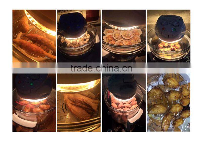 12L Made in China electric digital halogen convection aerogrill oven
