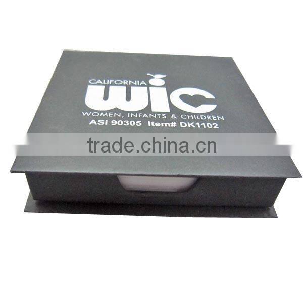 Free samples Recycled paper box with sticky notes for promotion-HYSN015