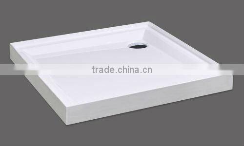 corner enamel steel shower tray with 1200*900*50mm