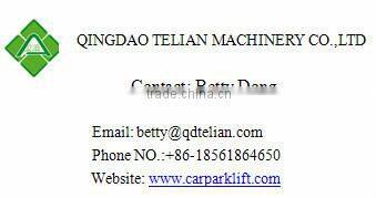 Low Ceiling Car Lift!!TWO LEVEL TILT PARKING LIFT can lifting weight 2000KG