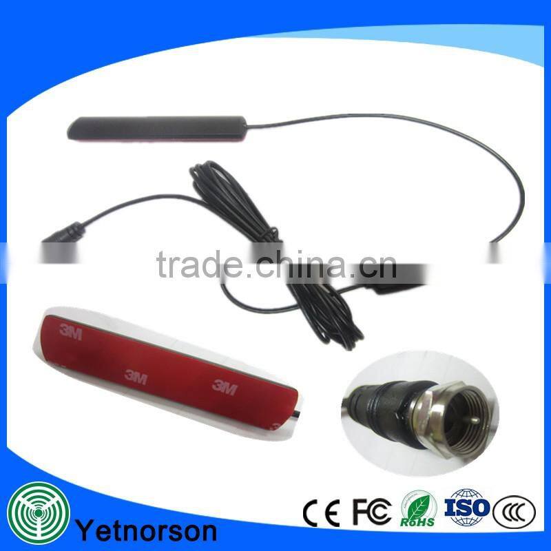 3M Sticky indoor dvb-t antenna internal indoor high gain dvb-t antenna