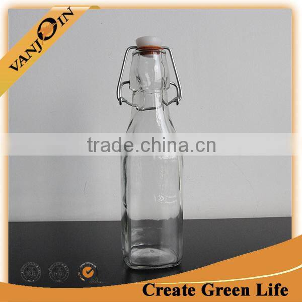 Swing Top 250ml Glass Vinegar Bottle Kitchen Use