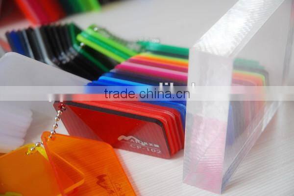 thickness 2mm to 40mm transparent clear perspex sheet