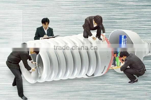 halogen powder Red Color Light Half Spiral Energy Saving Bulb E14