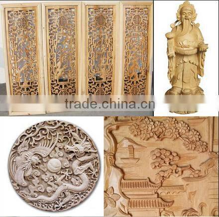 New year promotion price cnc router machine with aircooling system for wood door/wood cabinet wood machinery