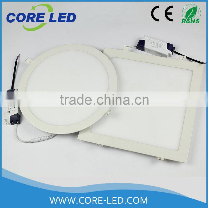 SMD Chip 2 Years Warranty Round Led Panel Light 9-24W
