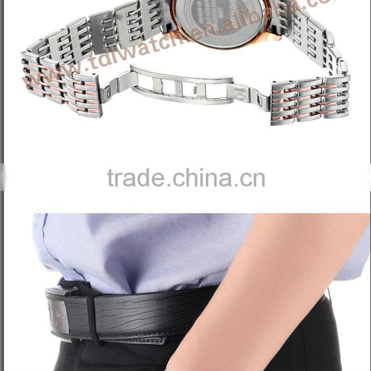 2013 New Sapphire Glass All Stainless Steel Couple's Branded Watch