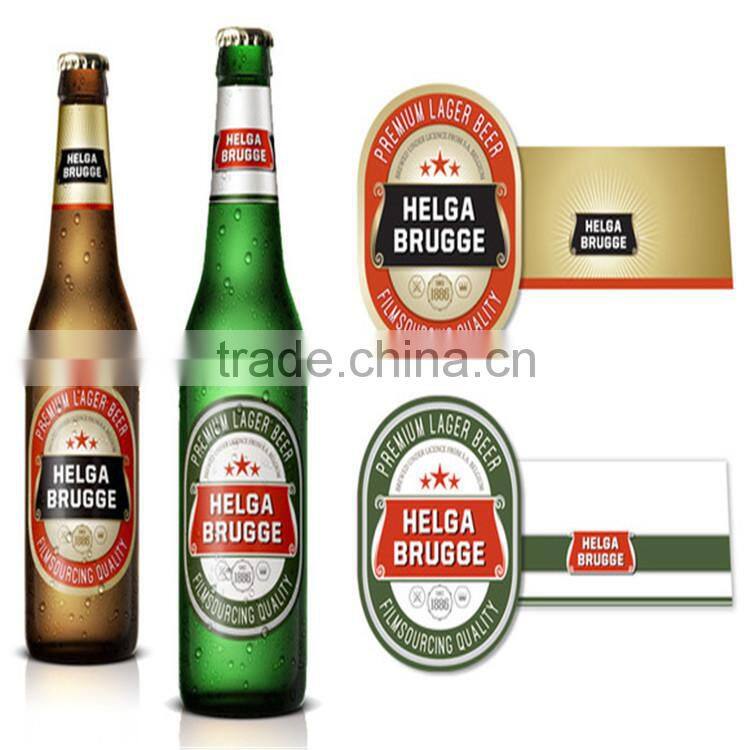 Customized Mineral Water Bottle Printing Sticker Label