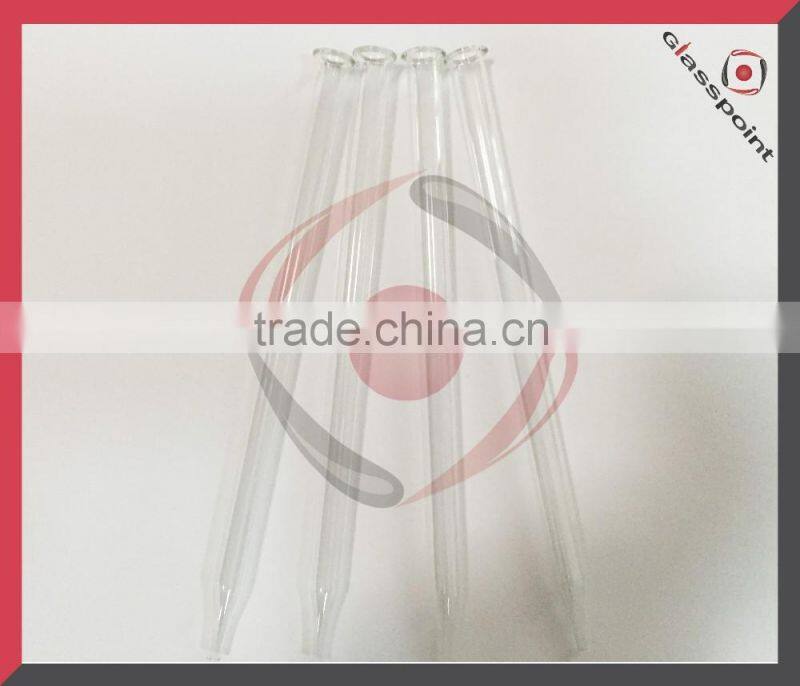 Glass Dropper with Plastic Cap and Rubber Cap