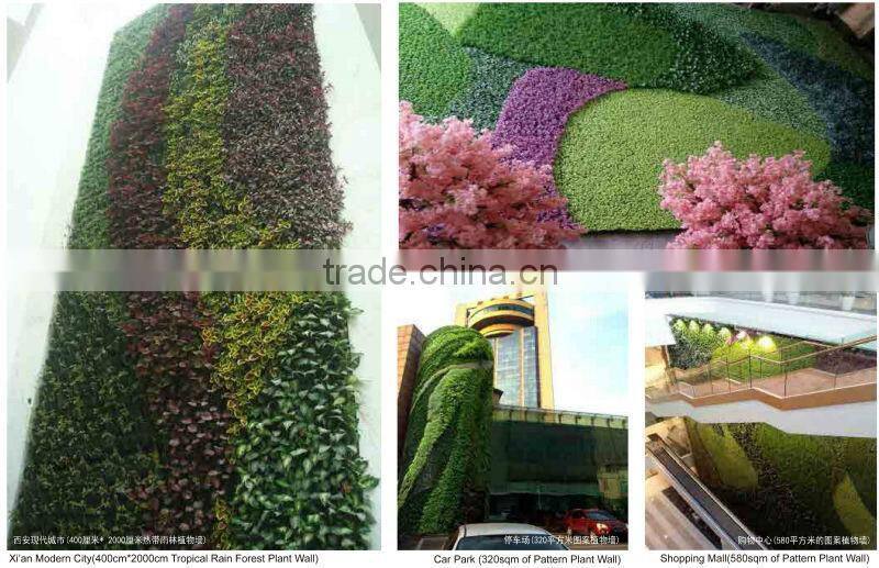new design fake vertical plants wall artificial green wall for indoor