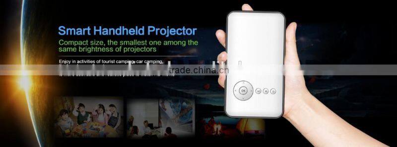 Small Digital Projector with HDMI TF Card Support and WiFi