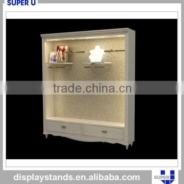 White painted MDF Girls WD-114 Fashion bra display