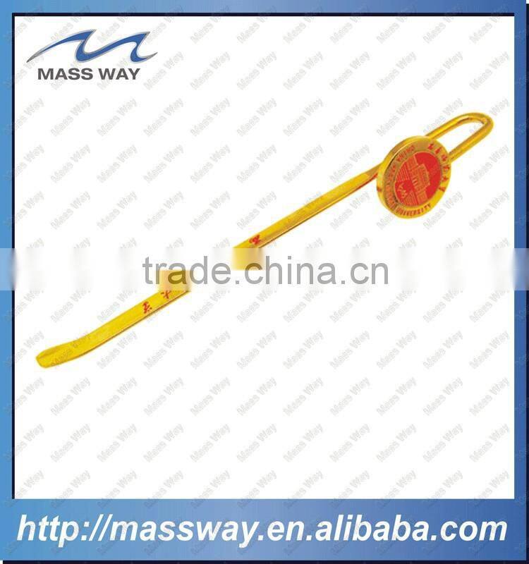 customized unique epoxy doming brass letter opener