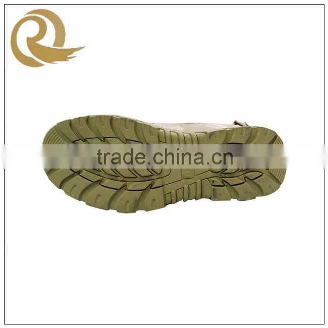 Hot sale Camouflage oxford cloth outdoor tactical boots with zipper