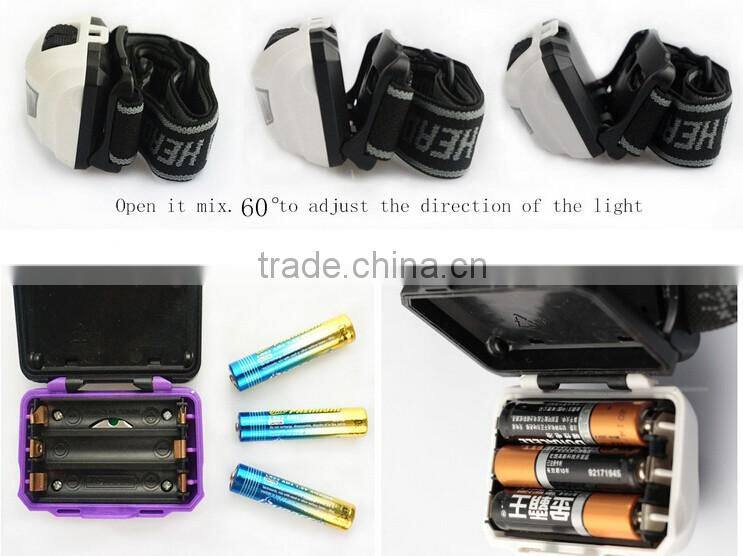 Waterproof Bright Light LEDs Led Cap Lamp Mining Emergency Clip Cap Light