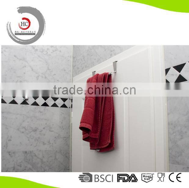 Stainless steel kitchen towel hanger multi-function door hook HC-SDH10