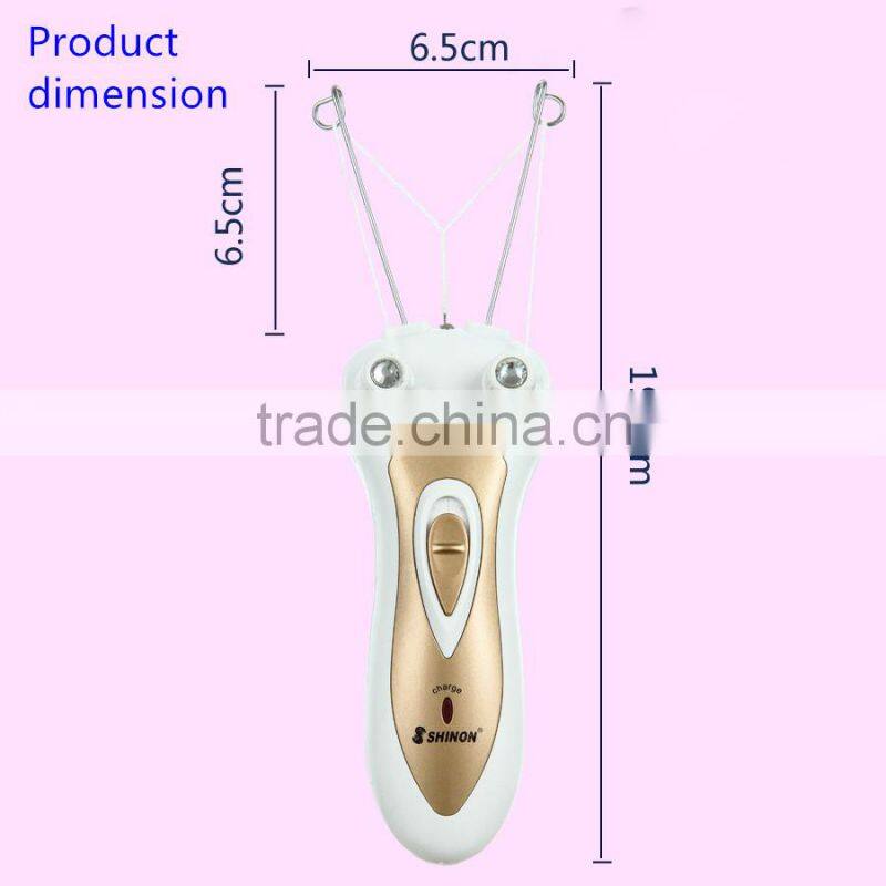 Butterfly style electric physical cotton thread epilator