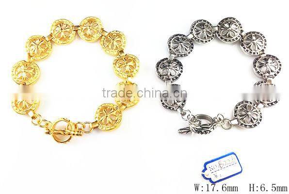AB174 hand-knitted bracelet, fashion stainless steel bracelets for summer
