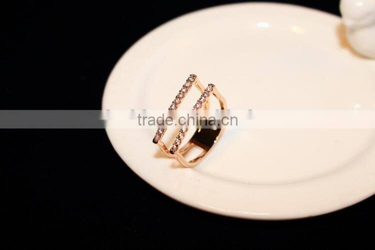 purple crystal ring diamond napkin ring, crystal stone rings