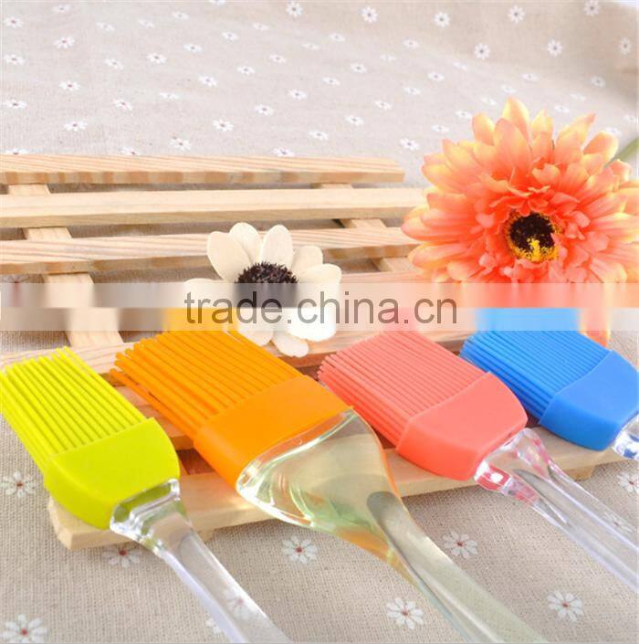 Customized design silicone basting brush & pastry brush / BBQ Utensil Grill silicone brush