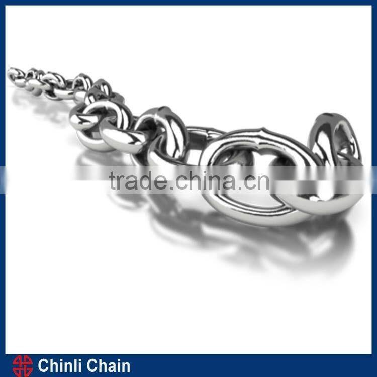 DIN763 Standard Galvanized Chinli Chain,Q235 Material Welding Chain For Galvanized Chain
