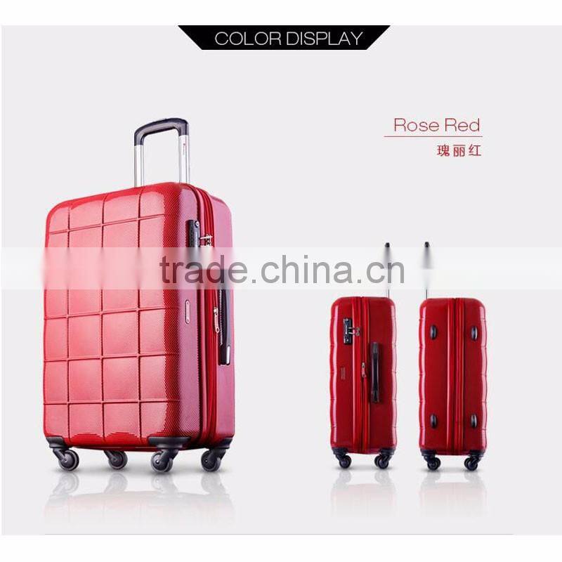 PU Travel Luggage Women Mens Casual Trolley Suitcase Rolling Luggage